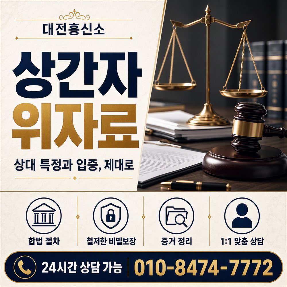 대전흥신소 상간자 위자료